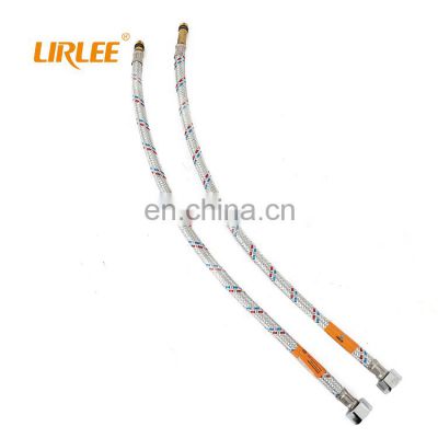 LIRLEE Factory Price kitchen water mixer faucet flexible plumbing braided hose