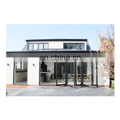 nice quality Aluminum Frame Bi-fold door used for AS2047 AS1288 AS2088 Certificate