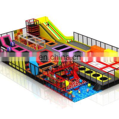 Stimulated ninja runway Cage ball Competition Trampoline Center Super Fly Aero ball Trampoline park