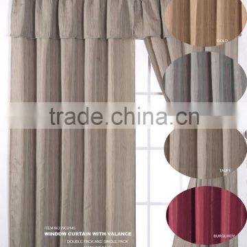 China Supplier 100% Polyester Window Curtain For Hotel                        
                                                Quality Choice