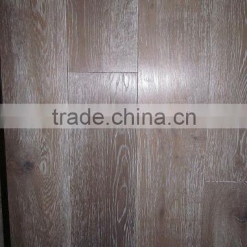 natural white oiled wire brushed oak flooring