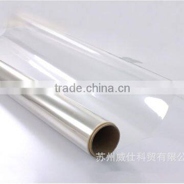 Suzhou Vis Film light white adhesive decorative PET plastic transparent film