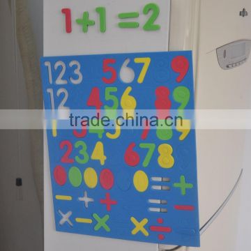 kids educational numbers eva custom souvenir magnets