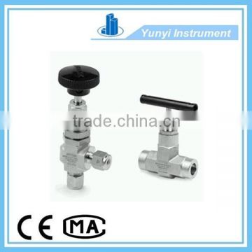 Ss Forged Body Construction Manually Operated Needle Valve