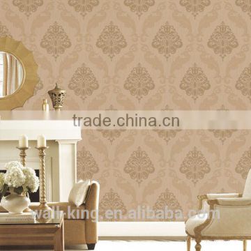 warm color classic style natural flower wallpaper