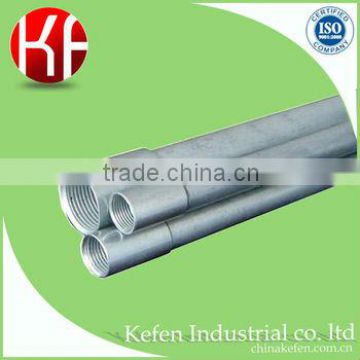 High quality metal conduit hot dip galvanized steel pipe