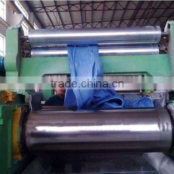 Open rubber mixing mill with stock blender / open type rubber mixer