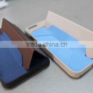 best sale smart leather phone cover top quality smart leather phone cover with custom barnd logo