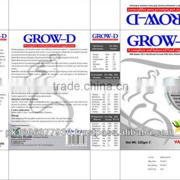 Grow-D Milk