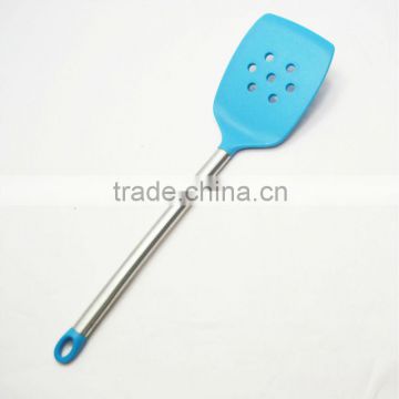 Hot sale stainless steel handle and silicone turner
