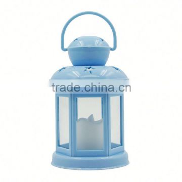 Promotion Poppas BS10 Classic ABS Plastic Cheap colorful decoration LED Hurricane Candle Lanterns