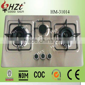 2016 gas stove with enamel pan support