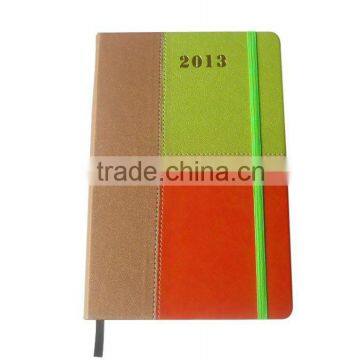 Pocket Diary Notebook with elastic band as closurer