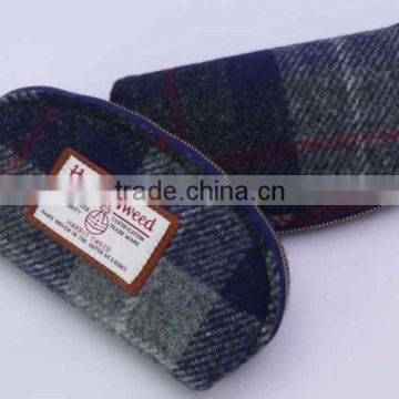 Factory price luxury Harris tweeds pouch series
