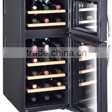 wine cabinet refrigerator fridge for italian wine hotel fridge cabinet dual zone coolers