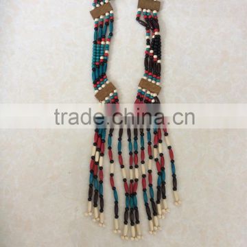 new arrival wholesale unique handmade beaded necklet