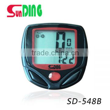 14function Sunding bike odometer wired bicycle computer