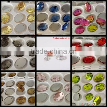 Latest attractive style crystal stones for clothing in many style