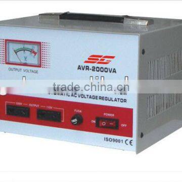 SINGLE PHASE ac Automatic Voltage regulator full automatic ac relay voltage requlator