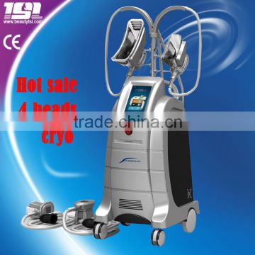 Increasing Muscle Tone Hot Sale Super Slim Fat Reduction Cooling Heads Cryolipolysis Machine 4 Handles 50 / 60Hz