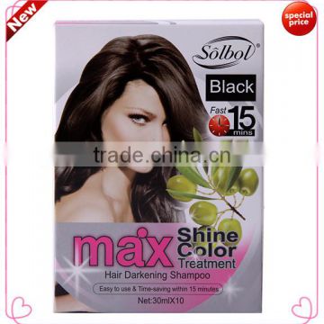 Solbol blackening hair cream for black hair henna hair color herbal black hair shampoo