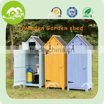 wooden storage easy assembled garden storage shed,low cost industrial shed designs