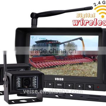 Wireless camera system for Farm agricultural machinery equipment