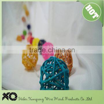 colorful manual woven decorative ball