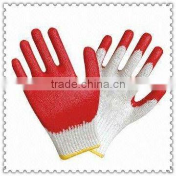 Smooth latex palm coated glovesJRE33