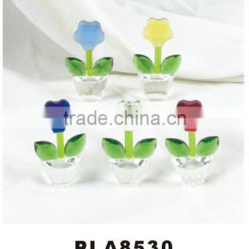 Crystal flower,flower craft,crystal products