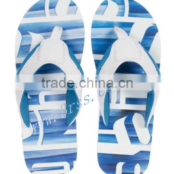high quality PVC printed flip flops