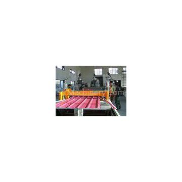 Sound Absorption Three Layer Corrugated PVC Corrugated Roll Forming Machine For Industrial Buildings