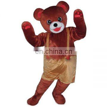 Top Quality Adult Brown Bear Mascot Costume