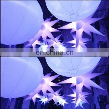 Beautifu inflatable stars for event decoration