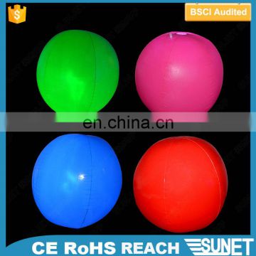 Cheap promotional ballon advertising led round ball outdoor light