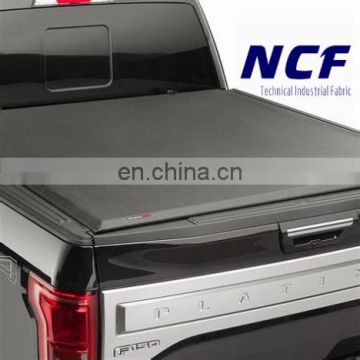 China Factory Pvc Pickup Truck Hard Tri-Fold Tonneau Cover Bed F150