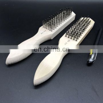 Cleaning rust easy to use brass steel wire brush set for machine