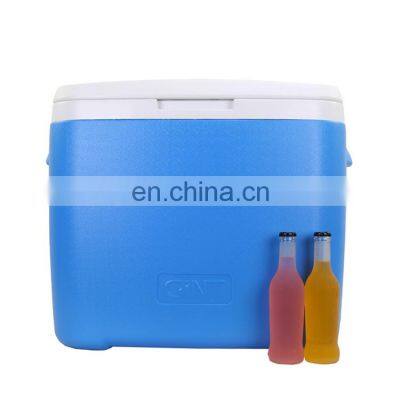 48 L Wheeled Plastic Insulated cooler box with wheel  Customized large Cooler Box Thermos Ice Chest High quality for outdoor