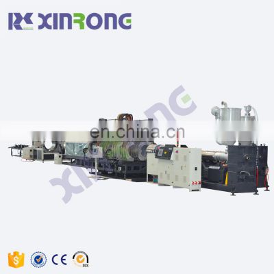 plastic pipe extrusion equipment for pe double wall corrugated pipe making production machine