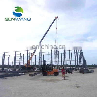 China Factory Low Cost Folding  Steel Structure Warehouse Buildings Prefab Workshop