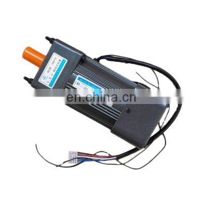 Low price 90mm 120w 110v ac gear motor with speed controller