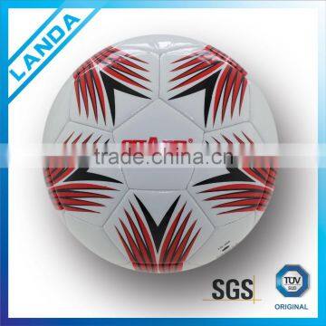 high quality size4 PVC leather machine stitched promotion football