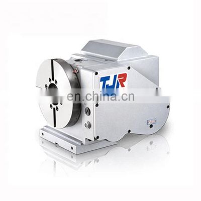 CNC indexing head plate fourth axis rotary table dia 250 mm vmc rotary table controller vertical and horizontal use