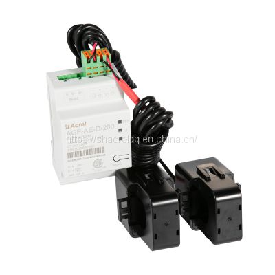 Acrel AGF-AE-D/200 Solar Inverter Meter Single Phase Three Wire Power Meter 200A Split Core CT Paired for Solar Inverter UL