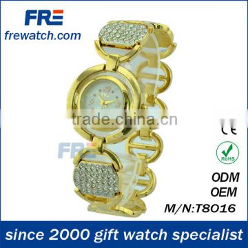 watches for women copper watch geneva quartz watches japan movt (T8016)