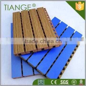 Anti-fire MDF Grooved wood acoustic wall panel