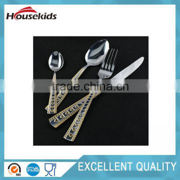 Stainless steel flatware, spoon knife and forks sets B