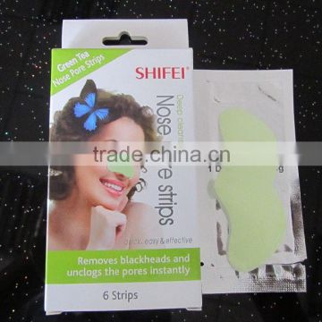 SHIFEI(Eilovy) Green tea clean up Nose strips