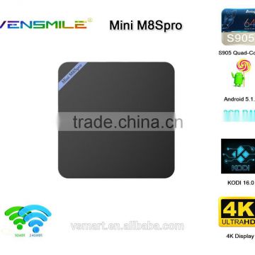Mini M8Spro Amlogic S905 T95N Android 5.1 TV Box