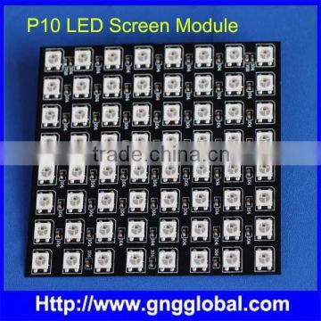 Good Price P10 SMD waterproof full color led display panel / P10 RGB led modules